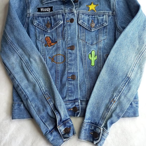 Forever 21 Pixar Disney Toy Story Denim Jean Jacket (S) - Picture 6 of 10